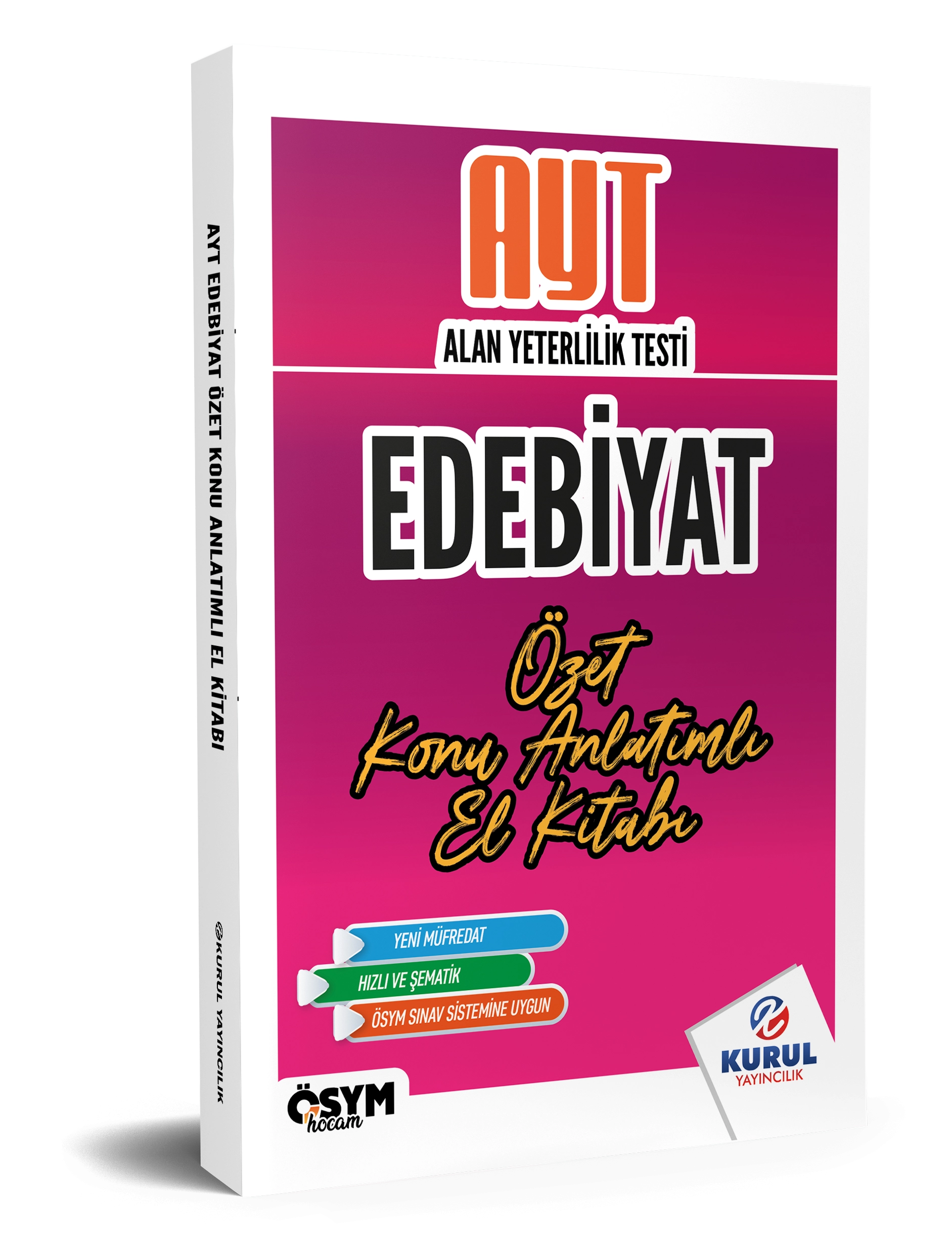 2026 AYT Edebiyat Özet Konu Anlatımlı El Kitabı Kurul Yayıncılık