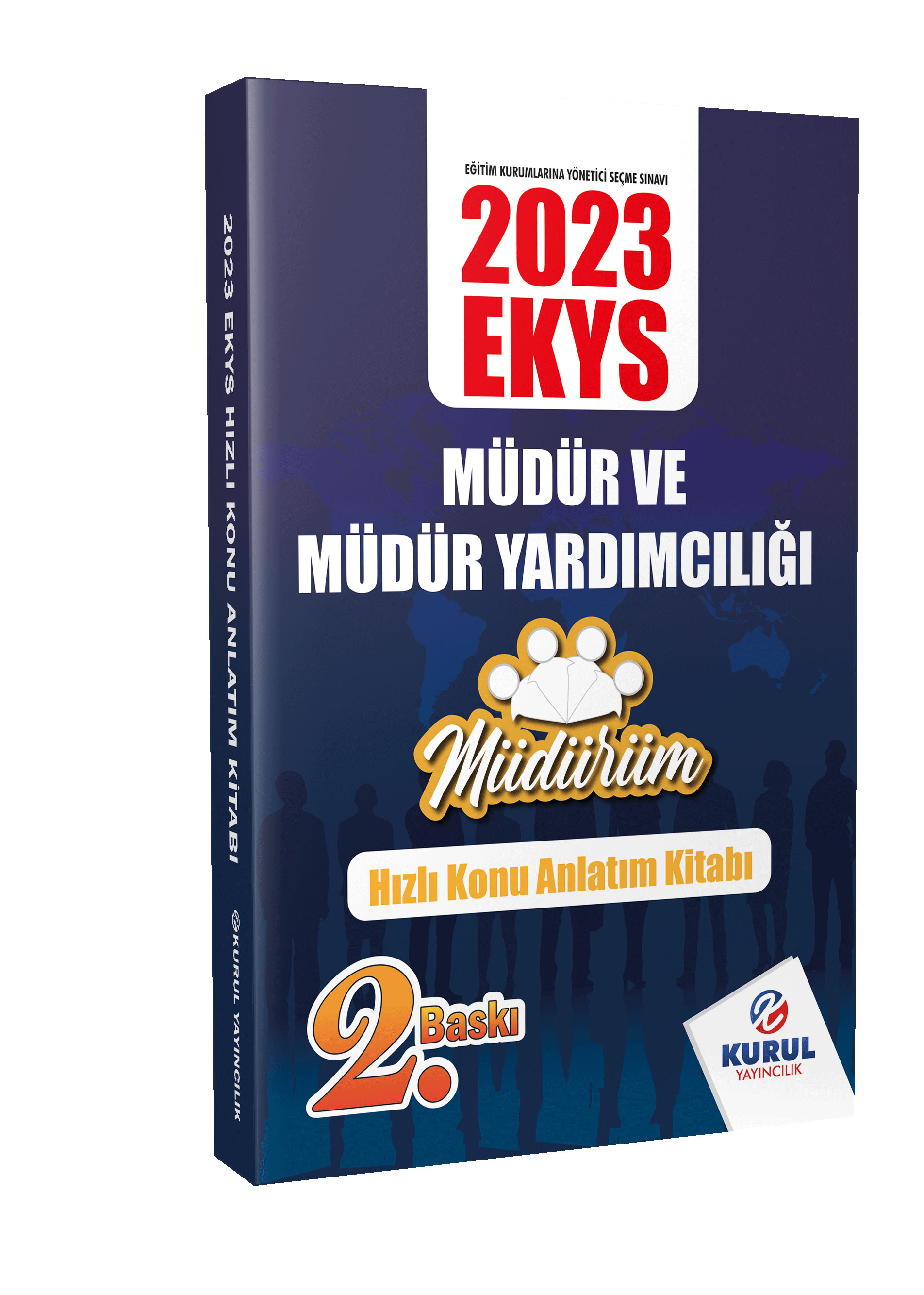 2023 EKYS Müdürüm Serisi Müdür ve Müdür Yardımcılığı Hızlı Konu Anlatım Kitabı