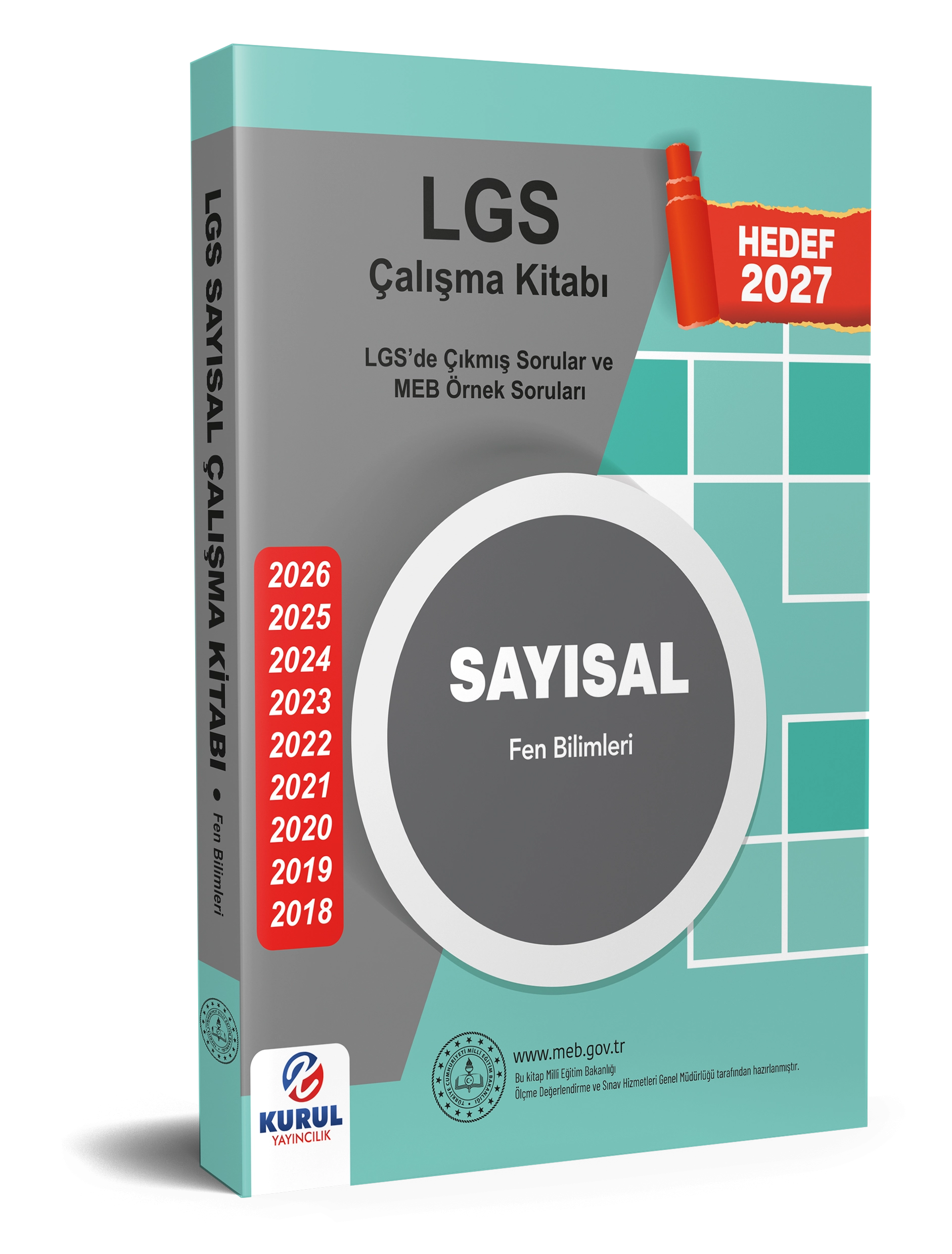 2027 MEB LGS Sayısal Fen Bilimleri Çalışma kitabı