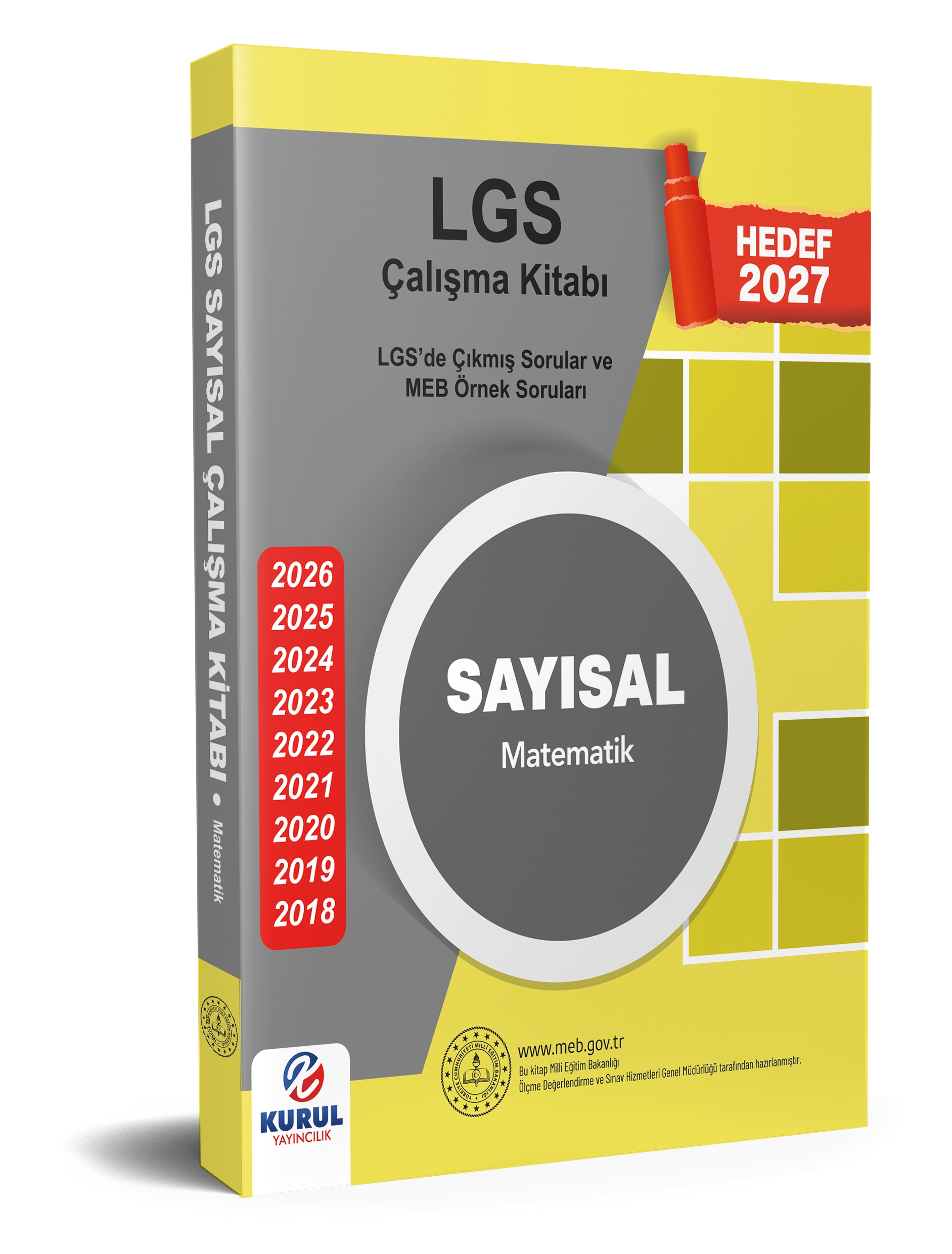 2027 MEB LGS Sayısal Matematik Çalışma kitabı