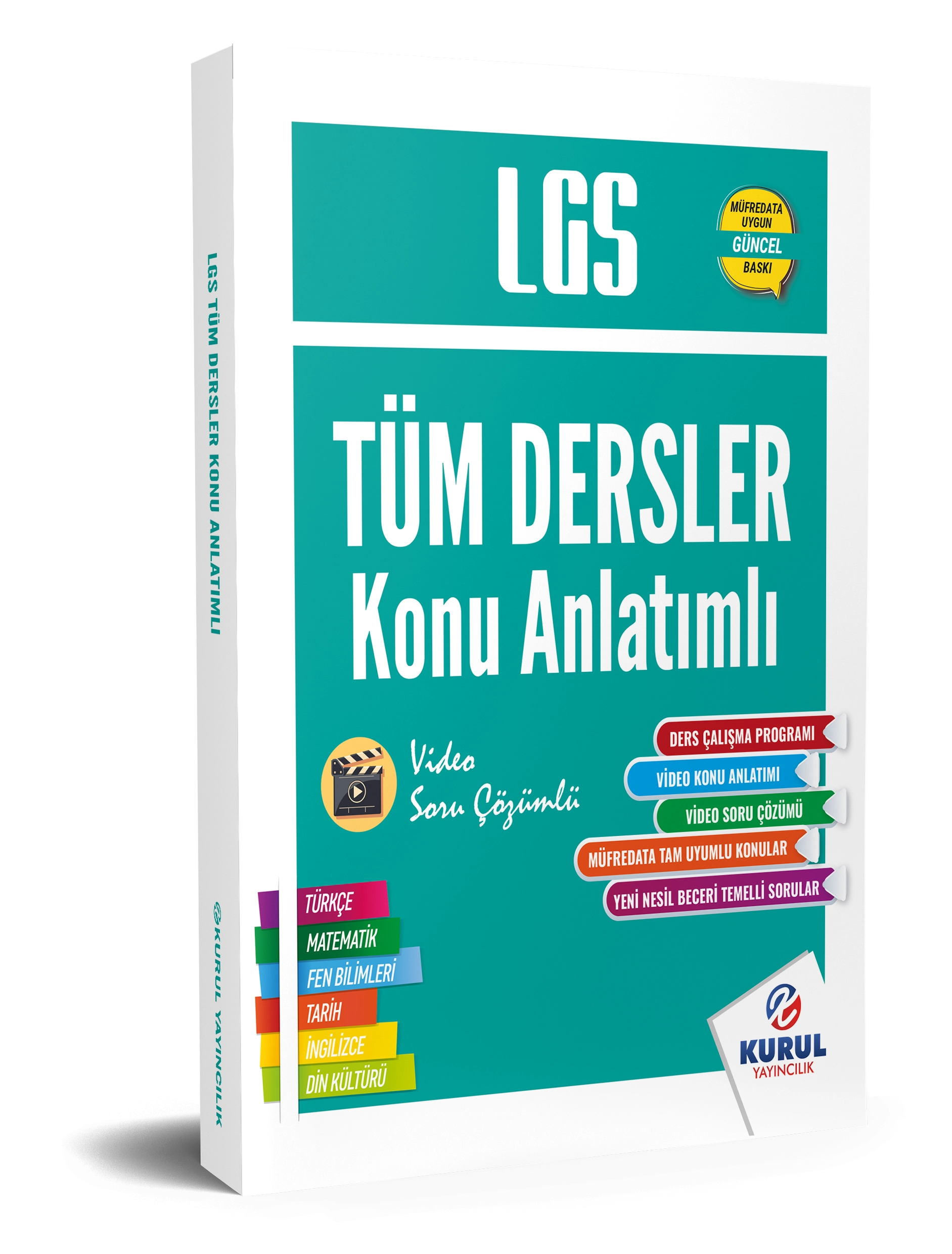 2026 8.Sınıf LGS Tüm Dersler Tek Kitap Konu Anlatımlı - Kurul
