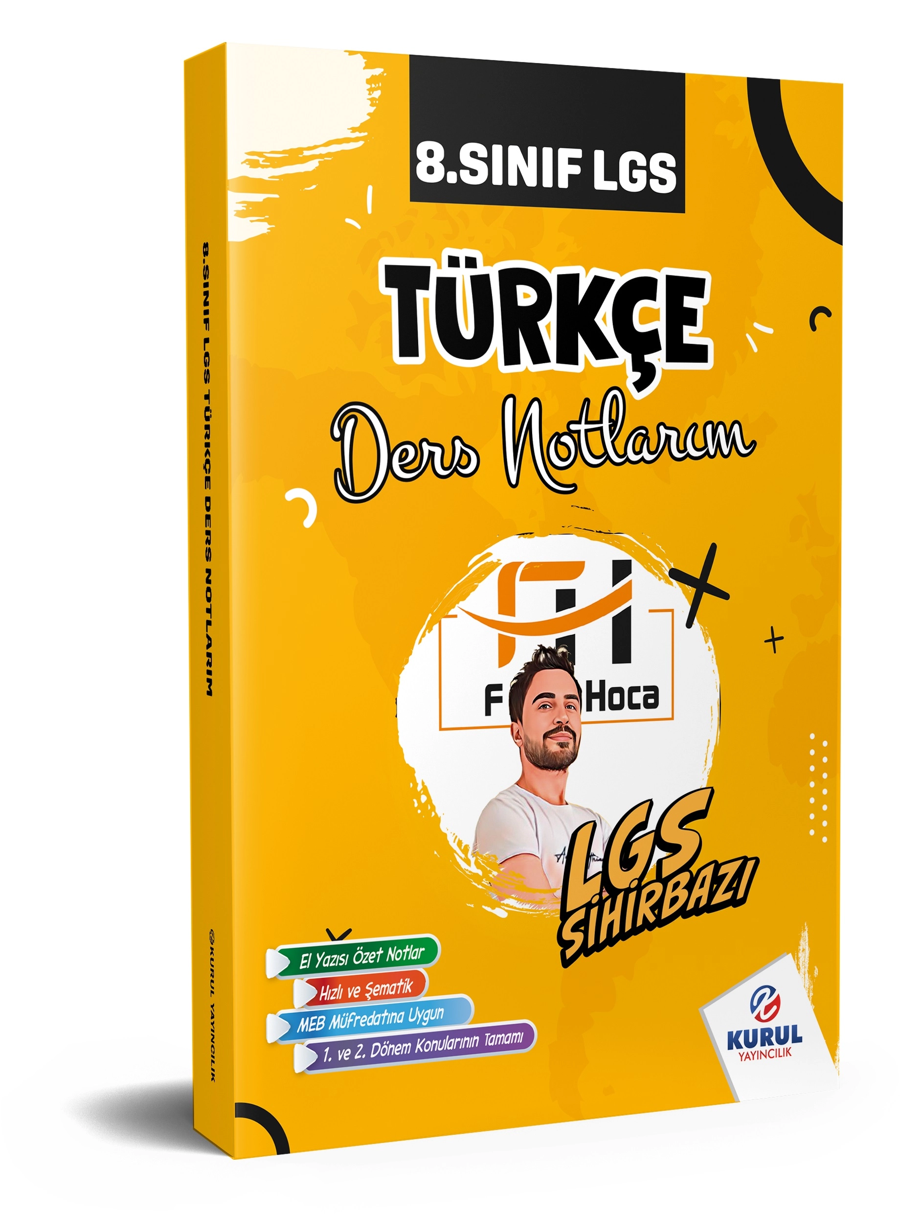 2026 8.Sınıf LGS Sihirbazı Türkçe Ders Notlarım Kurul Yayıncılık