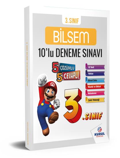 2025 3.sınıf Bilsem  10 Deneme Sınavı Çözümlü