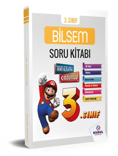 2025 3.sınıf Bilsem Çözümlü Soru Kitabı