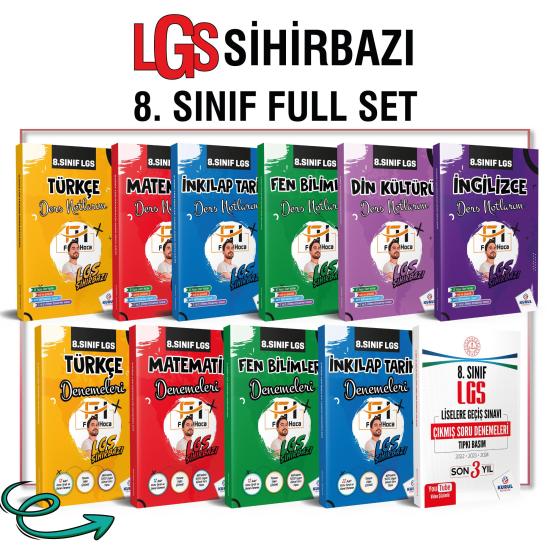 Fenomen Hoca LGS Sihirbazı 8. Sınıf Full Set