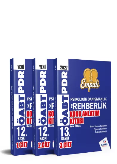 2027 ÖABT Empati Psikolojik Danışmanlık ve Rehberlik Konu Anlatımlı Modüler Set