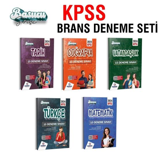 2024 KPSS Başucu Serisi Gk Gy Tamamı Çözümlü Branş Denemeleri Seti