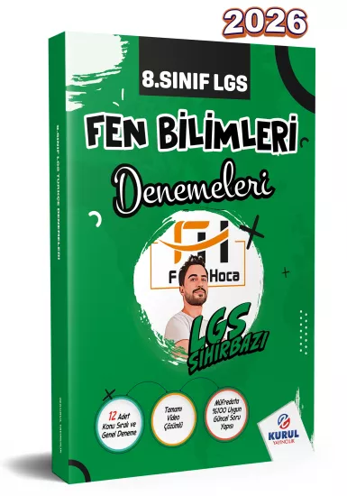 2026 8.Sınıf LGS Sihirbazı Fen Bilimleri Denemeleri Kurul Yayıncılık
