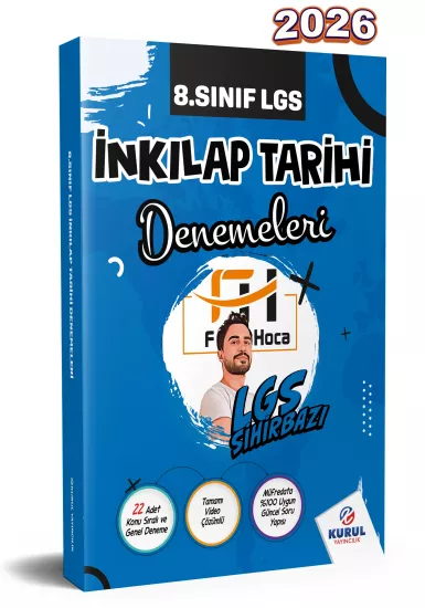 2026 8.Sınıf LGS Sihirbazı İnkılap Tarihi Denemeleri Kurul Yayıncılık