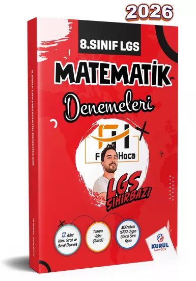 2026 8.Sınıf LGS Sihirbazı Matematik Ders Notlarım Kurul Yayıncılık