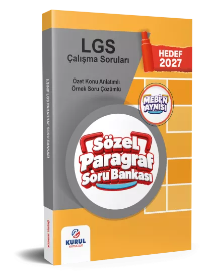 2027 LGS MEBİ’n Aynısı Paragraf Soru Bankası