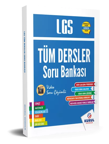 2026 8.Sınıf LGS Tüm Dersler Tek Kitap Soru Bankası