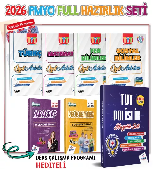 2026 TYT Polislik Hazırlık Seti Konu Anlatımlı