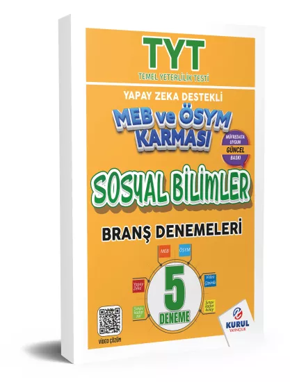 TYT MEB ve ÖSYM Karması Sosyal Bilimler 5 Deneme