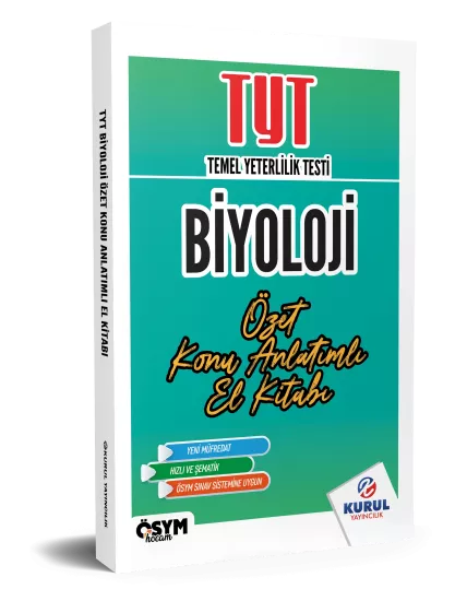 2026 TYT Biyoloji Özet Konu Anlatımlı El Kitabı Kurul Yayıncılık