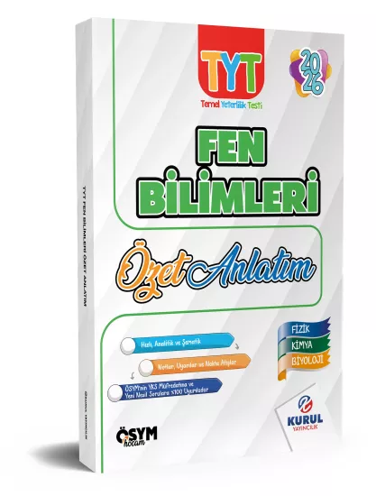 ÖSYM Hocam TYT Fen Bilimleri Özet Anlatım