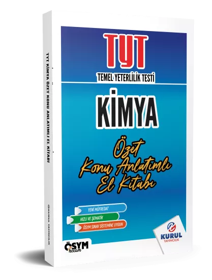 2026 TYT Kimya Özet Konu Anlatımlı El Kitabı Kurul Yayıncılık