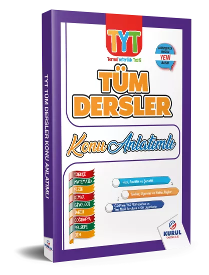 2027 TYT Tüm Dersler Konu Anlatımlı