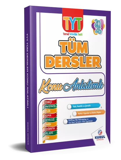 2026 TYT Tüm Dersler Konu Anlatımlı