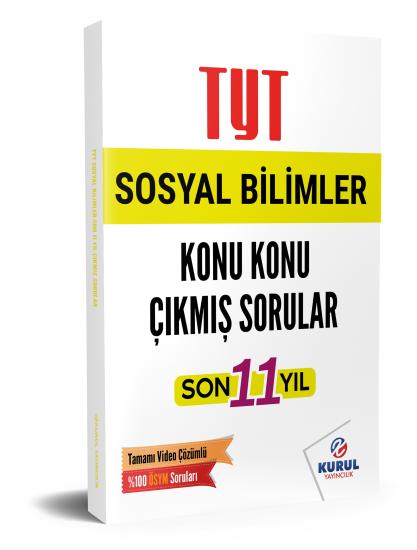 2025 TYT Sosyal Bilimler Son 11 Yıl Konu Konu Çıkmış Sorular ve Video Çözümleri