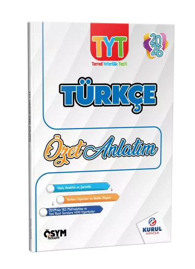 2026 YKS TYT Türkçe Özet Anlatımlı Ders Notları