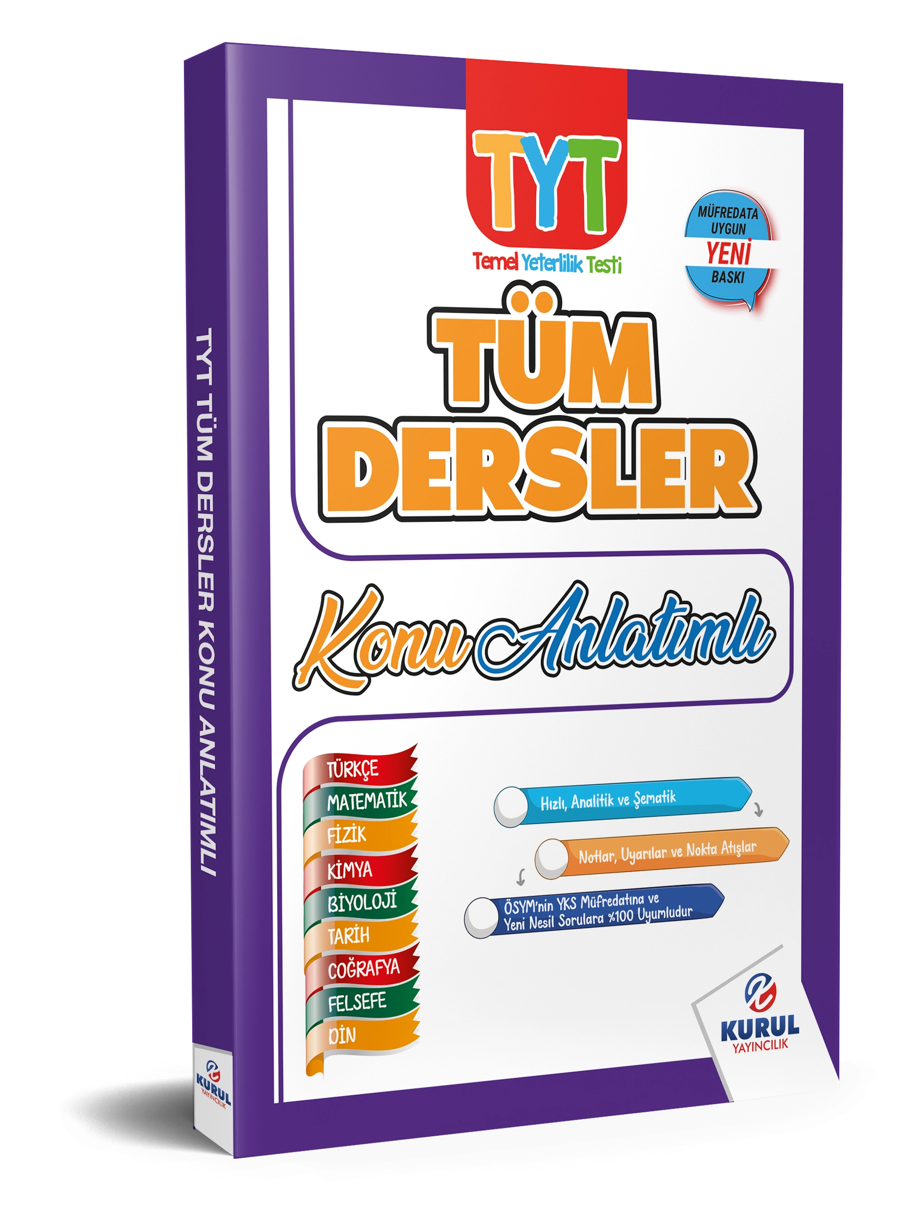 2027 TYT Tüm Dersler Konu Anlatımlı