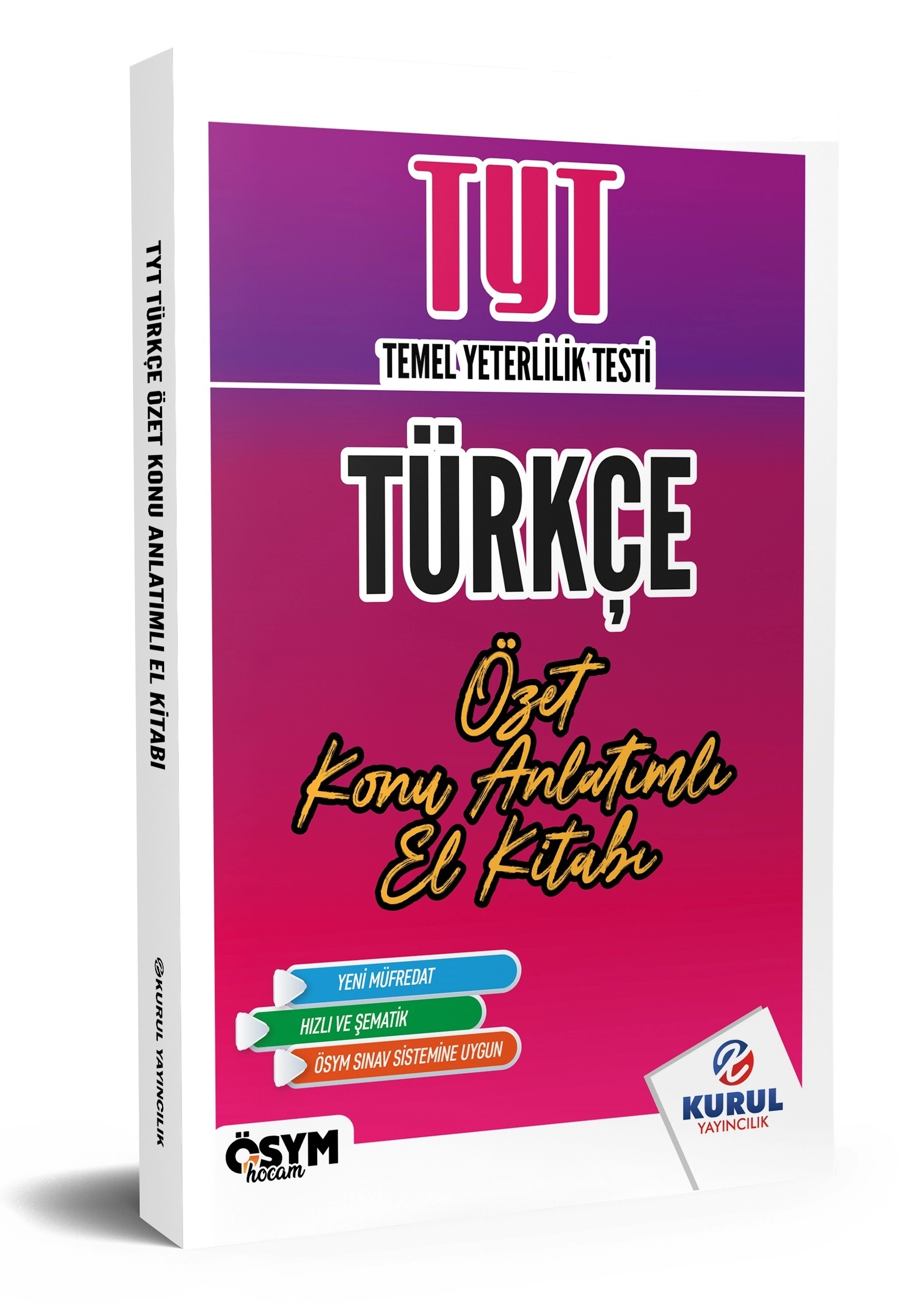 2026 TYT Türkçe Özet Konu Anlatımlı El Kitabı Kurul Yayıncılık