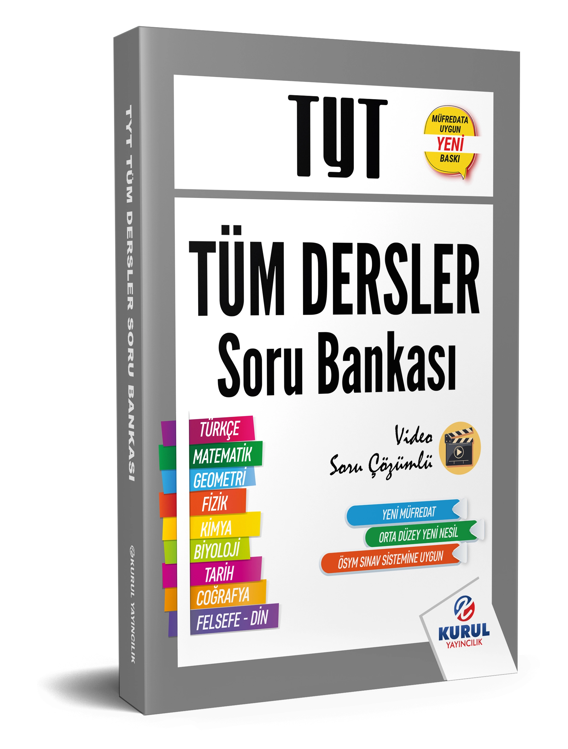 2026 TYT Tüm Dersler Soru Bankası Video Çözümlü